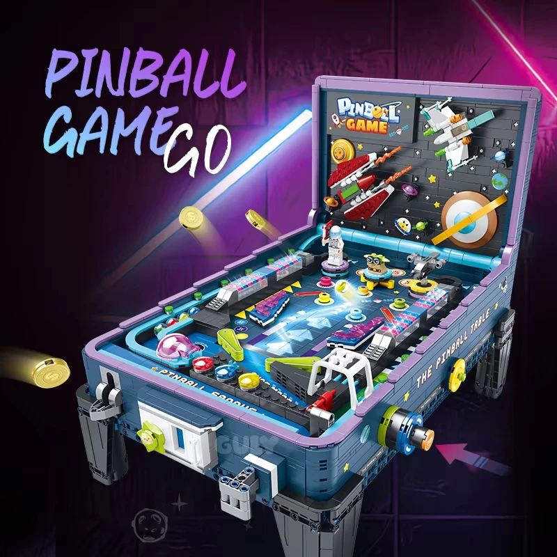 GULY60526 Mesa de Jogo de Pinb - Retro Gaming Lego avaliação e preço