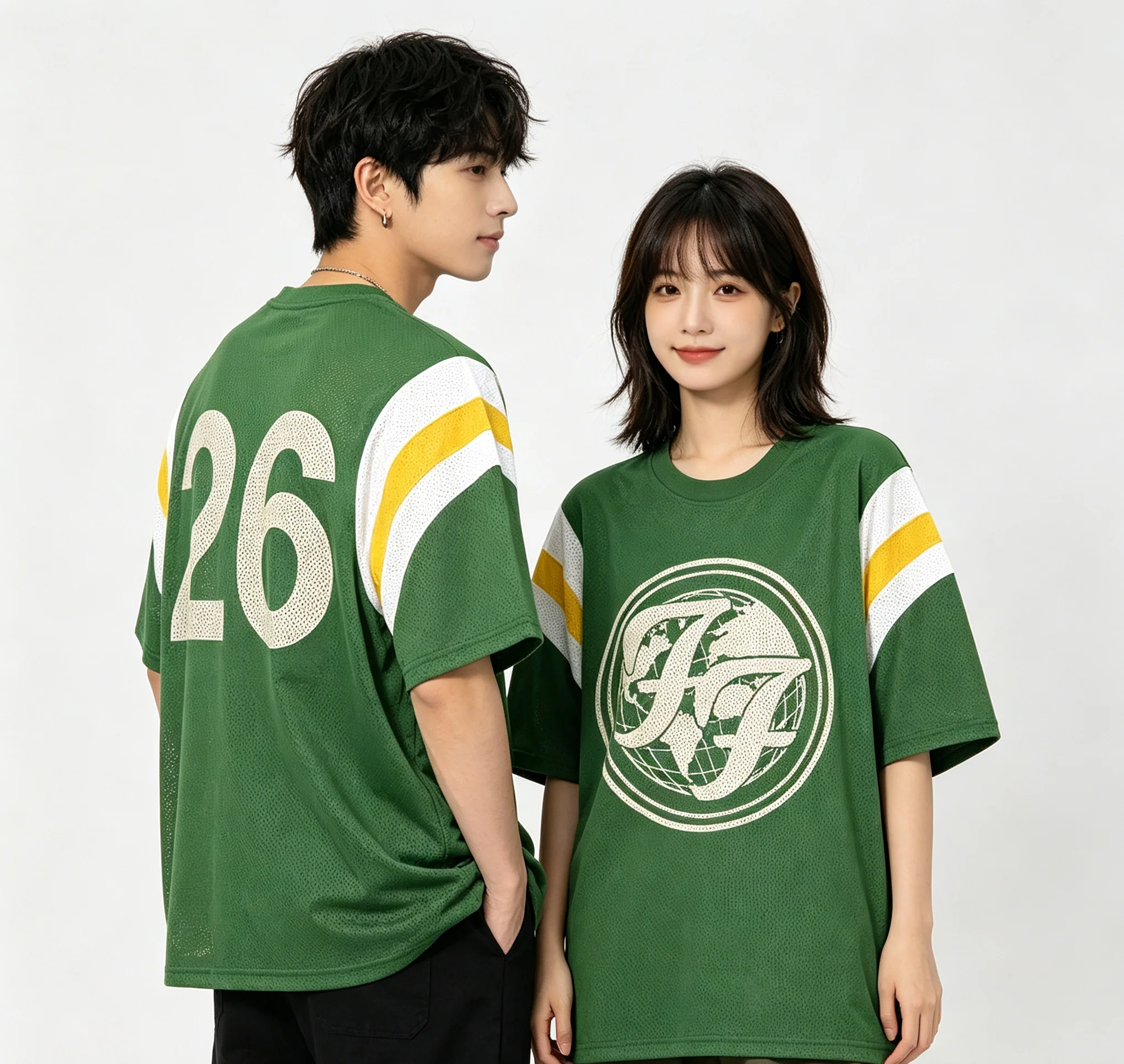 2026 Unisex Y2K Retro Circle Graphic Sports Jersey, Quick Dry Breathable Casual Short Sleeve T-shirt