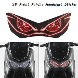 Fit For NMAX 155 nmax155 2020 2021 Motorcycle Accessories Front Fairing Headlight Guard Sticker Head light protection Sticker