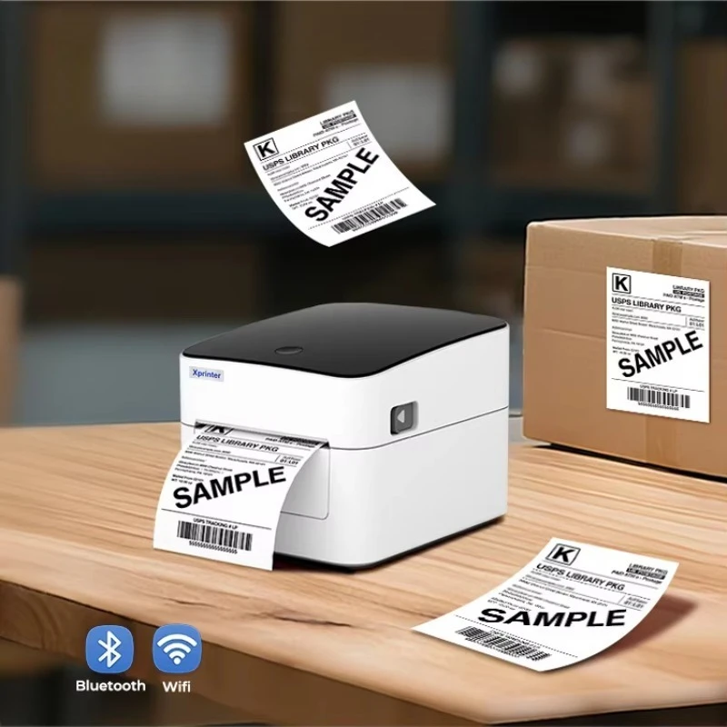 

XP-421B 4inch Barcode Printer 152mm/S Printing Speed Impresora Terminca 4x6 Adhesive Label Printer