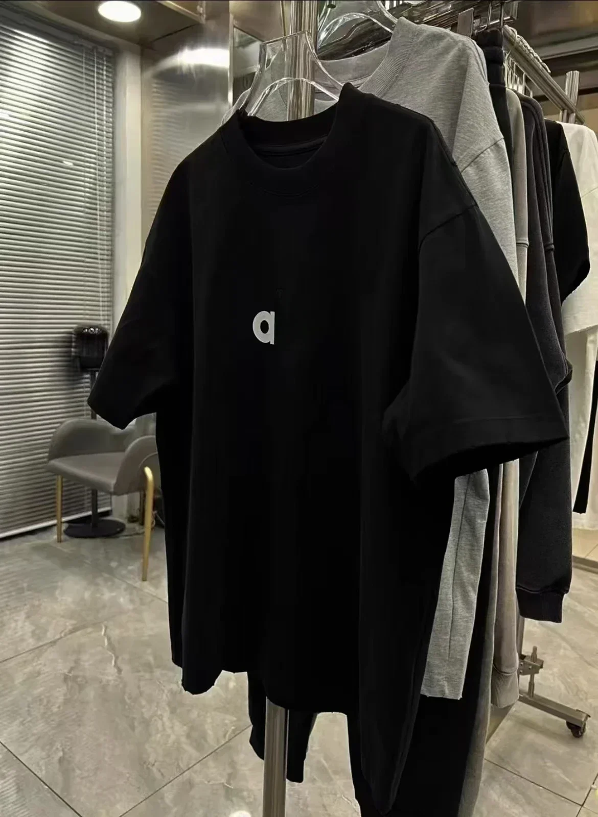 

Футболка с буквенным принтом al, женская одежда, летние повседневные свободные топы, уличная одежда, женские футболки с круглым вырезом и короткими рукавами