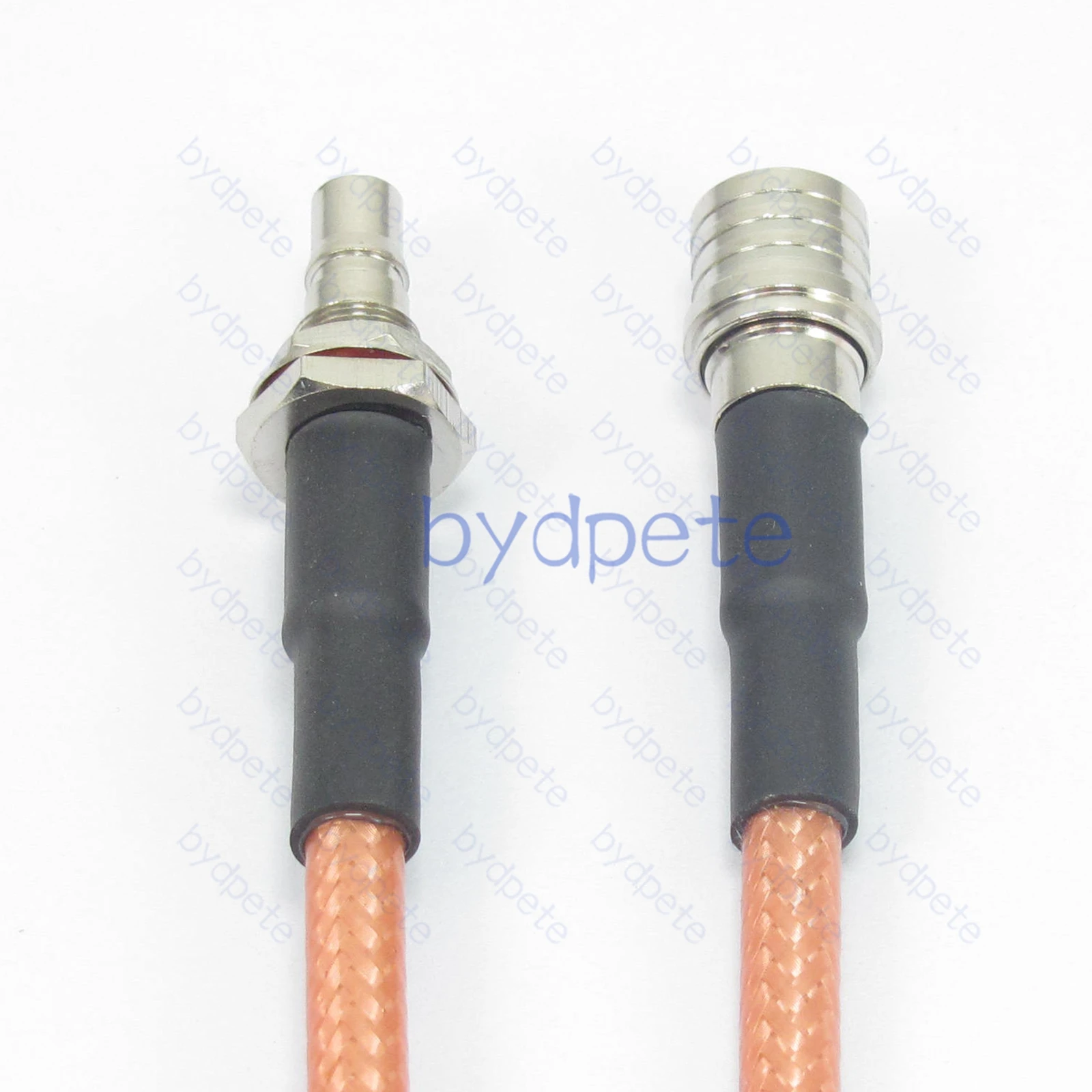 QMA Male to QMA Female Bulkhead RG223 Coaxial Cable RG-223 double shielded Coax Kable Low Loss 50ohms Lot High Quality Tangerrf