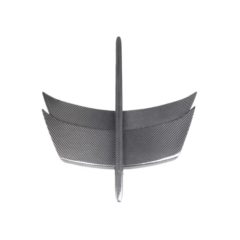 

For Ferrari F8 Tributo Spider PK Style Dry Carbon Fiber Front Hood Vent Trim