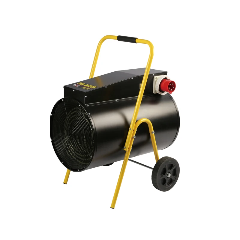 AC 380V Industrie Draagbare Industriële Ruimteverwarmingstoestellen 15/30kw Met Ingebouwde Thermostaat Voor Pluimveebedrijf Elektrische Warmer Luchtverwarmer