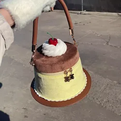 Delicious Pudding Lolita Cute Handbag Japanese Sweet Loli Girl Student Bag Kawai Lolita Handbag