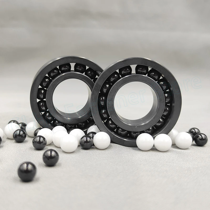 

Silicon Nitride Full Ball Ceramic Bearings 606 608 625 688 6000 6001 6002 6003 6004 6005 6008 to 6906 Heat-Resistant