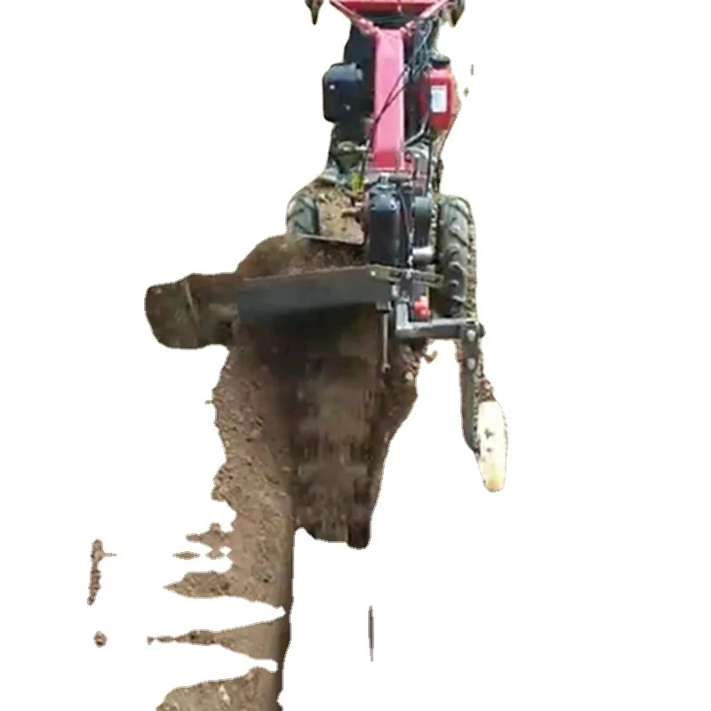 

Greenhouse drainage trencher