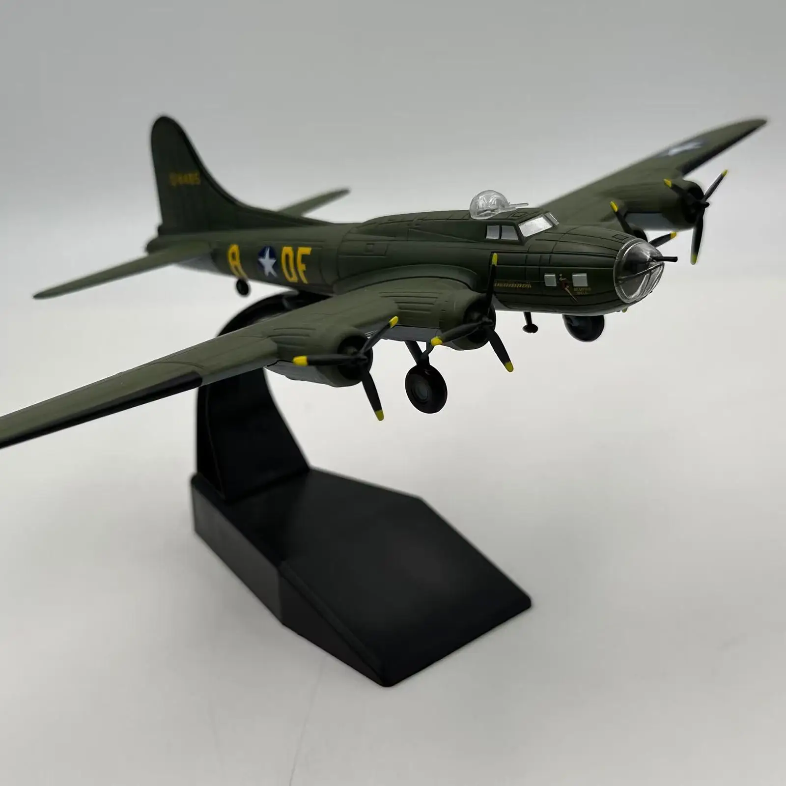 

Simulation 1/144 B17 Aircraft Model with Display Base for Bookshelf Office
