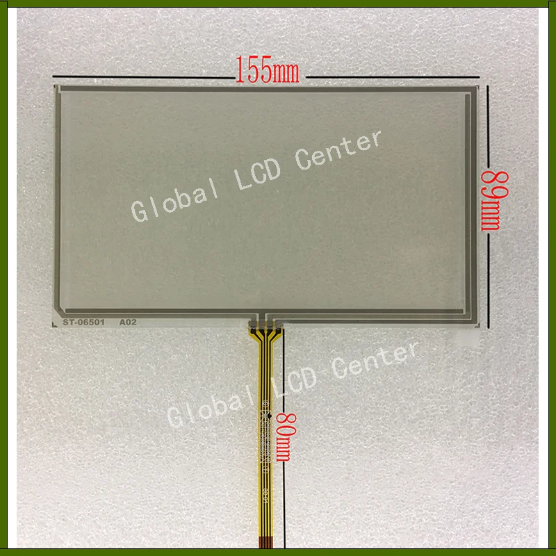 

155mm*89mm New 4 Wire Touch Screen For Sony XAV65 XAV-65 XAV65 Radios Digitizer Glass Touchscreen Panel