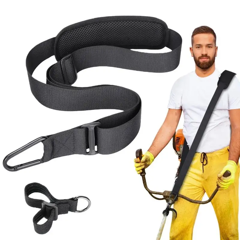 1Pcs Nylon Harness Adjustable Shoulder Strap For Grass Trimmer Pruning Machine Gardening Tools