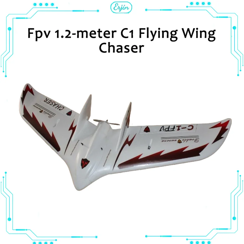 Canglang Aircraft Model Remote Control Aircraft Delta Wing Epo Foam Machine 1.2m C1 Flying Wing Chaser Fpv Carrier