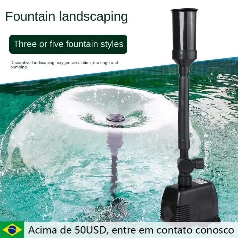 

SUNSUN garden fish pond fountain submersible pump oxygenation cycle Garden Water Fountain Water Pool Pond Decor