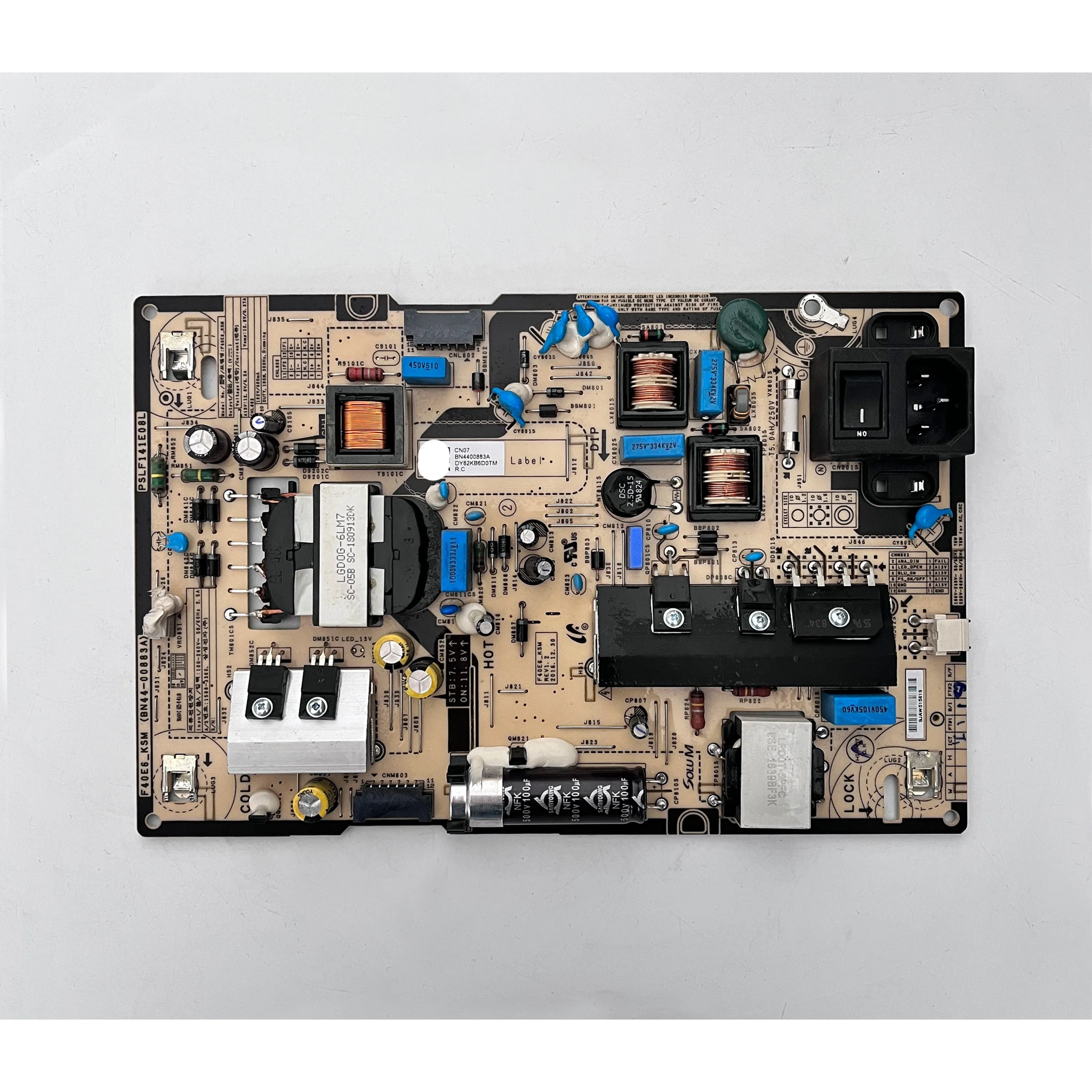 

Authentic Original TV Power Supply Board F40E6_KSM BN44-00883A Is Working Properly Is For LCD TVs Model LH43PMFPBGA/GO TV Parts