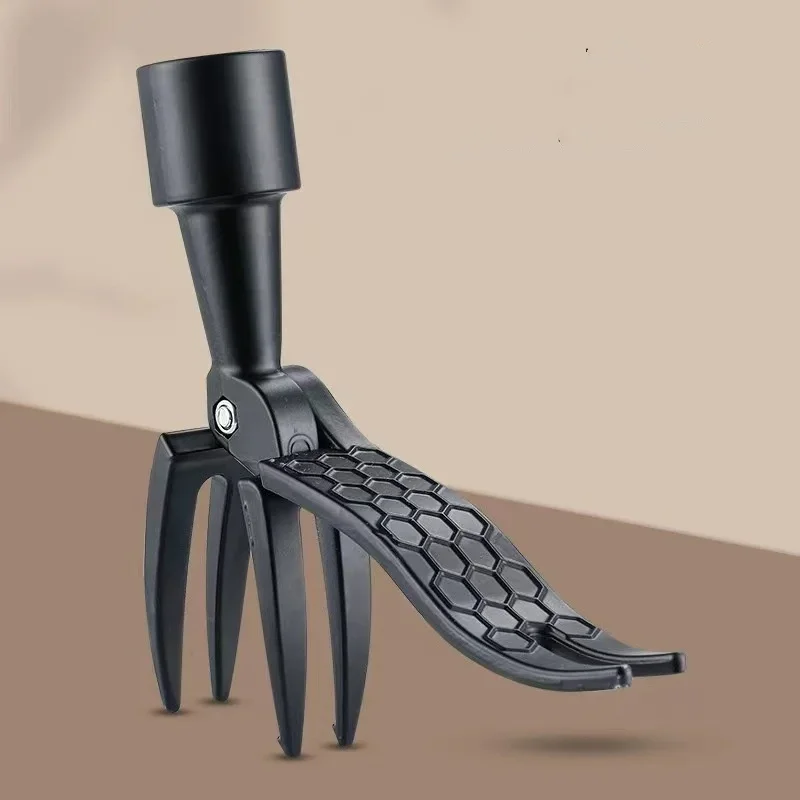 Outil d'extraction de mauvaises herbes debout, griffe en aluminium, outil manuel pour enlever les mauvaises herbes, pour jardin extérieur, pelouse, jardin, creuser, accessoire d'élimination du désherbeur