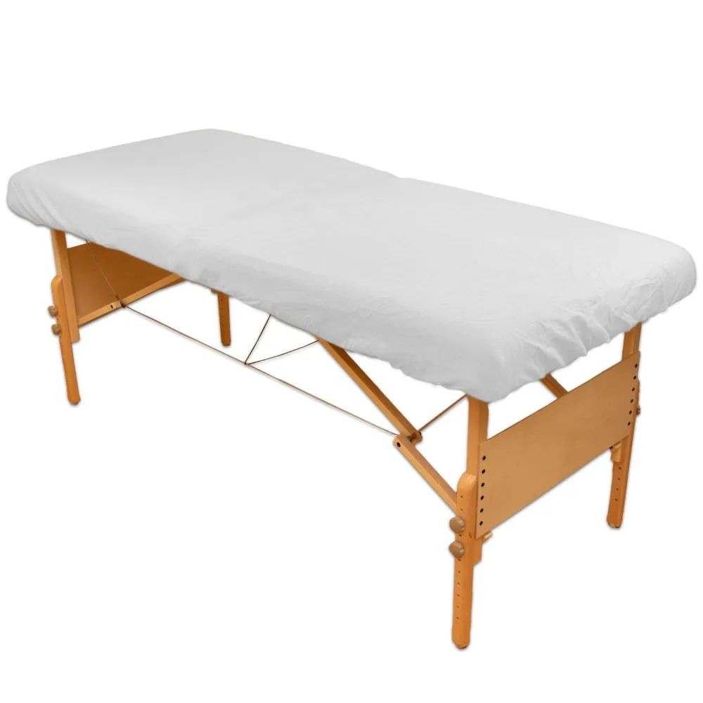 

10 piece set, comfortable and luxurious flannel massage table bedsheet. Pure cotton treatment bed sheet