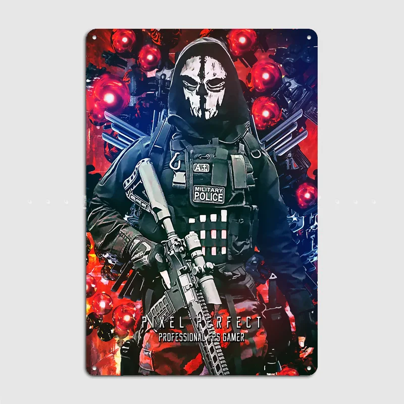 eSports pro Gamer Poster Metal Sign Life Wall Custom Bedroom Indoor Home Wall Decor Posters Room Decoration