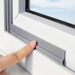 Door Gap Strip Windproof Heat Preservation Dustproof Household Self-adhesive Foam Soundproof Strip Sliding Door and Window Strip