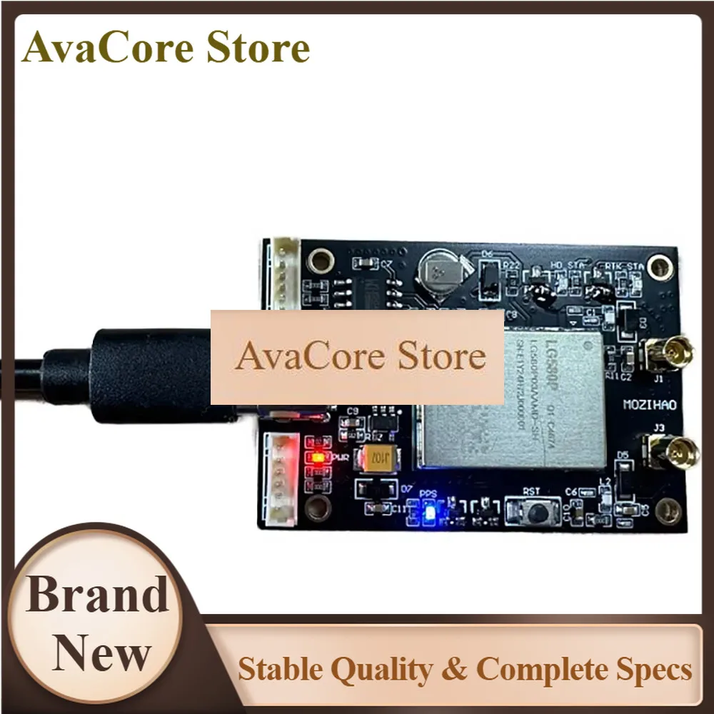 AvaCoreLG580P Development Board High-Precision Dual-Antenna Positioning Directional Module 20Hz RTK+Heading Output GNSS Differen
