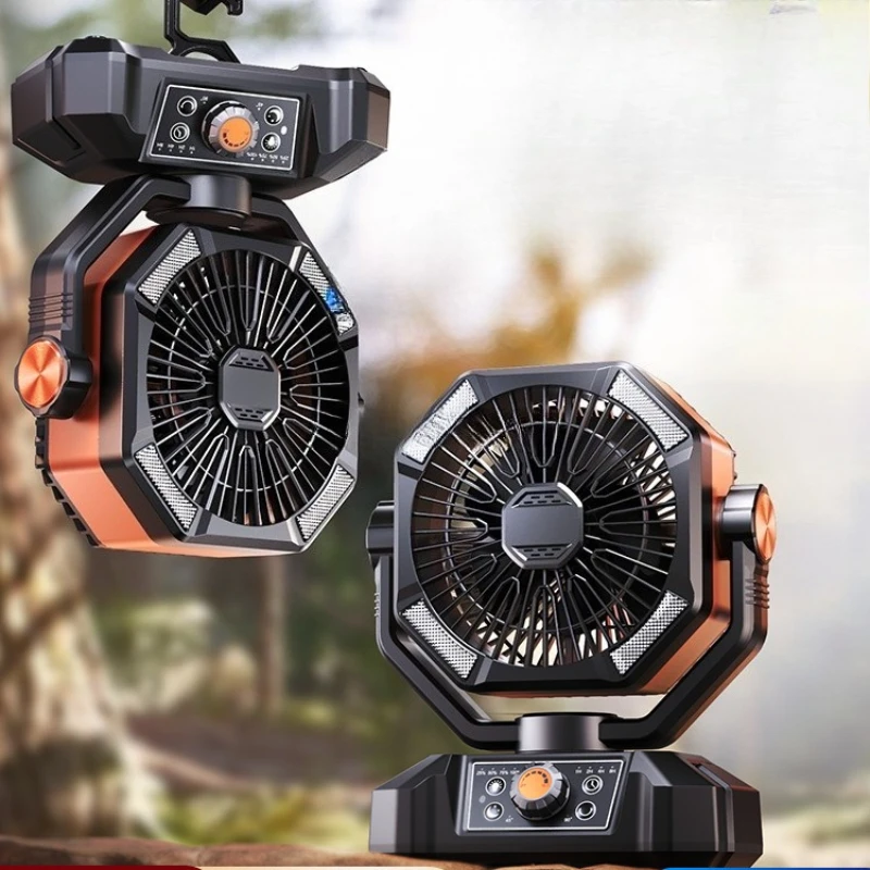

Outdoor camping charging fan with ultra long battery life, USB for car camping, fishing tent cooling