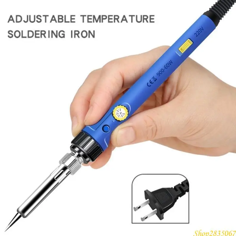 مجموعات لحام الحديد 60 واط المتقدمة لحام الحديد بنادق 110 فولت أدوات اللحام التحكم في درجة الحرارة 200-480 درجة مئوية 831F #3