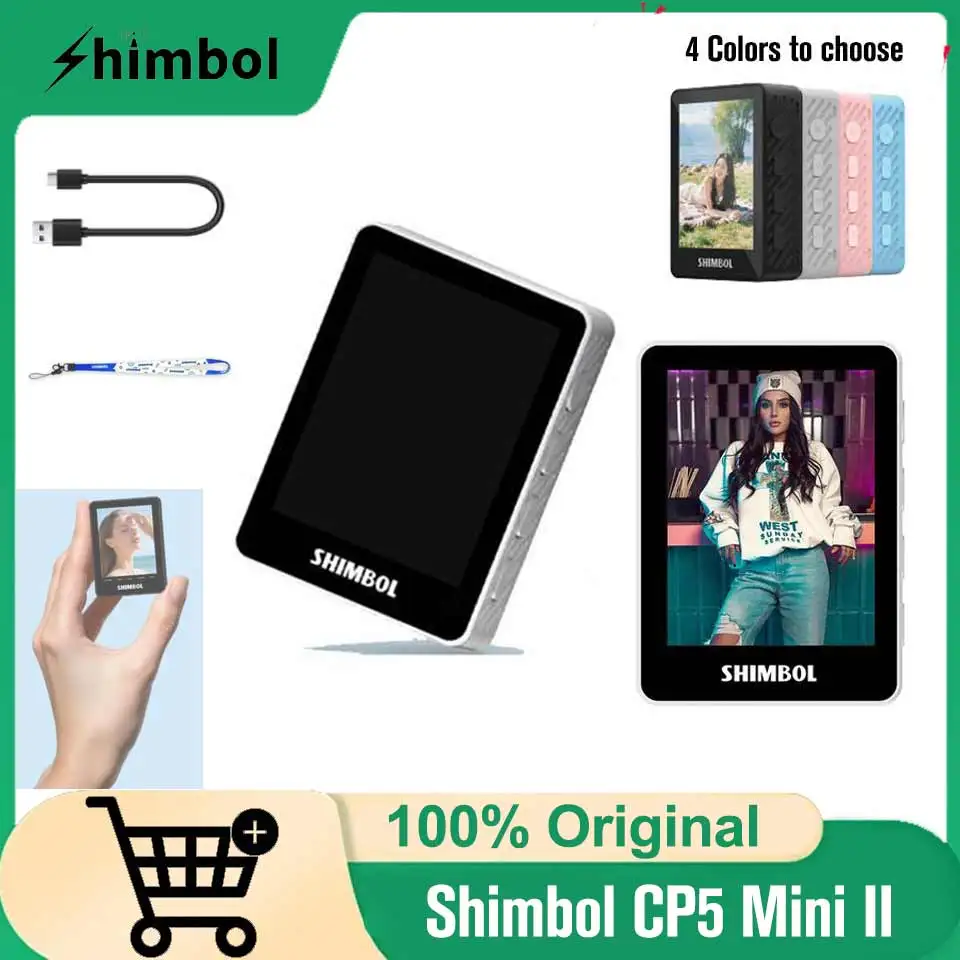 Shimbol CP5 II Selfie Monitor Screen 2.4'' Phone Rear Camera For Selfie Vlog Live Stream Compatible With Iphone Android