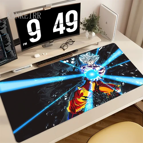 Imagen 2 del producto Alfombrilla de ratón de Anime japonés, alfombrilla de teclado antideslizante de goma de 40x90cm, alfombrilla para ratón de bolas d-dragon, accesorios para juegos, alfombrilla para ordenador de oficina XXL