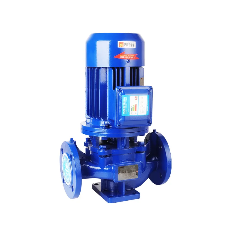 

15hp fancy pump centrifugal 4inch pipeline vertical inline booster pump for hot water of industrial