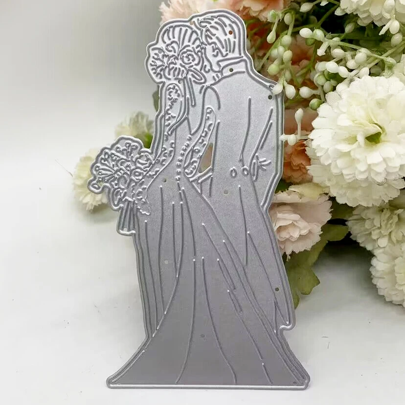 Custom Clear Wedding wedding Metal Cutting Dies for DIY Scrapbooking Photo Album Decorative Embossing Paper Card Crafts Die Cut