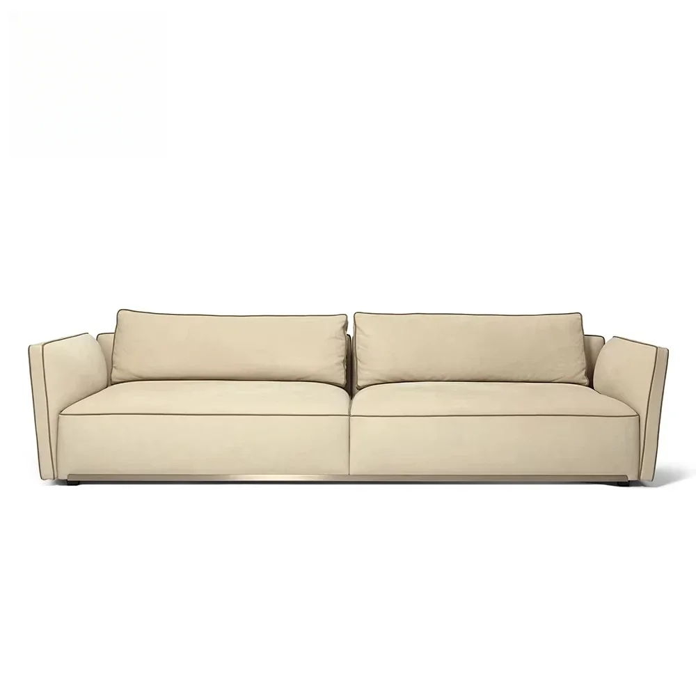 

z Italian Luxury Design Style Wooden Material Living Room Sofa Modern