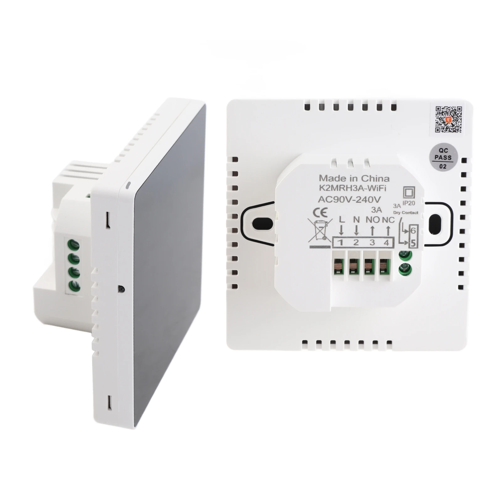 Умный термостат, регулятор температуры, ЖК-дисплей, сенсорный экран, программируемый в неделю для термостатов управления приложением Tuya для дома