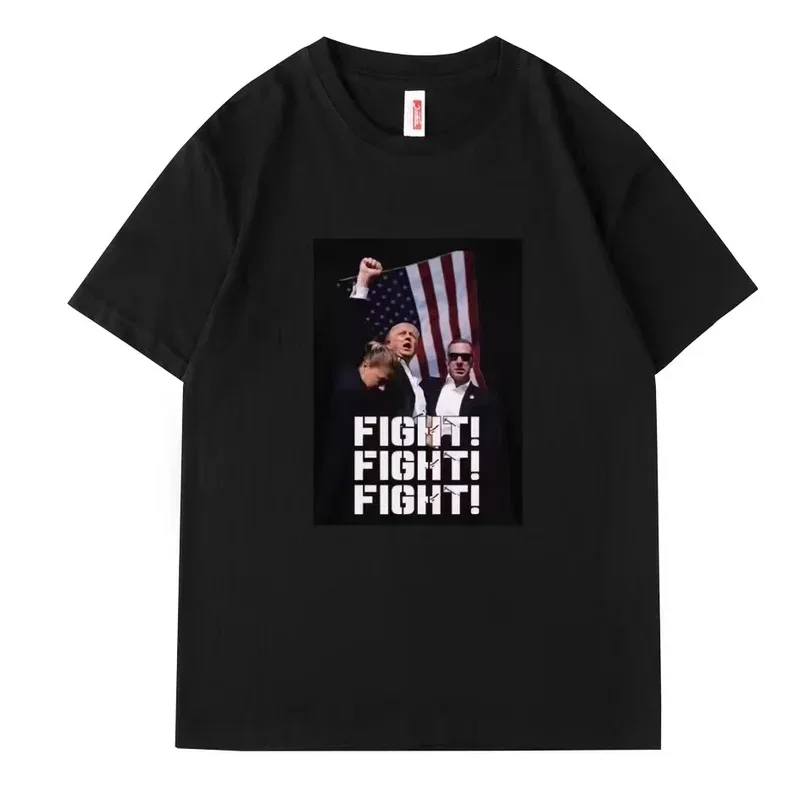 Rally Shooter Print Women's T-shirt Fighting Print Short Sleeve Tee Shirt Female Clothing Harajuku Casual Y2k Woman Clothes Tops