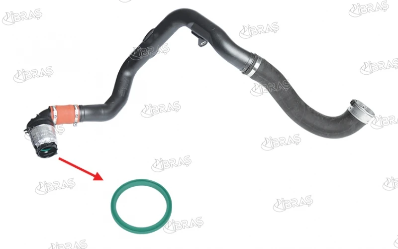 Store code: 12763 for TURBO hose gasket MASTER III, TRAFIC II DCI, MOVANO, MOVANO B vano, nano, N.