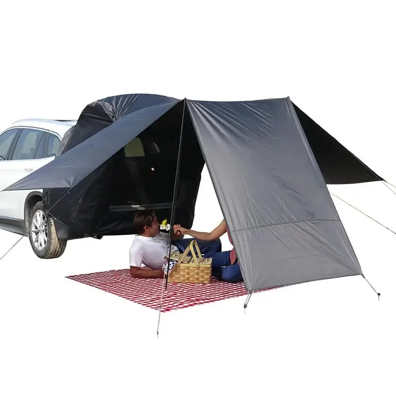 Tailgate Shade Tent for SUV Car, Canopy Tent for Camping, SUV Vehicle Tent, Camping Tents for Outdoor Travel