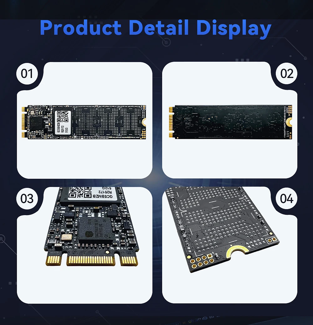 GUDGA M.2 NGFF SATA SSD 1 TB 2 TB 64 GB 128 GB 256 GB 512 GB SSD M2 SATA 2280 HDD Festplatte SSD Laufwerk für Laptop Computer Zubehör – Detail 9