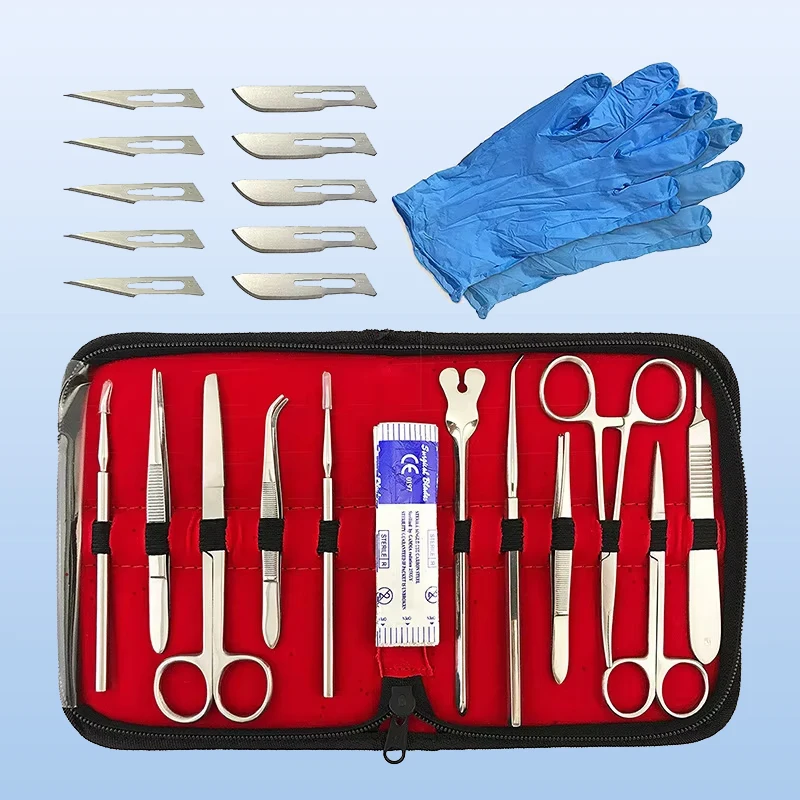 

Dissecting Tools Kit Medical Students Suture Practice Kit Medical Students Suture Practice Kit