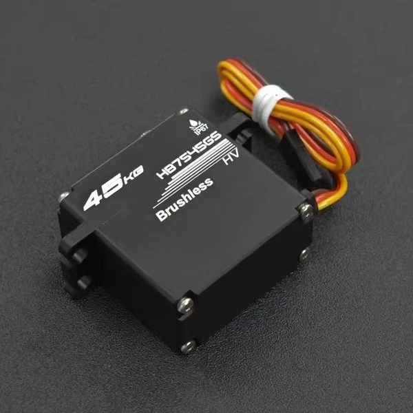 45KG large torque brushless waterproof servo, industrial, durable