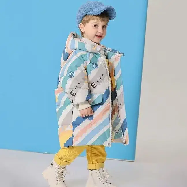 New  Boy  Winter Down Jacket Thickness Kids Baby  Coats  Children   Autumn  2025-A0103