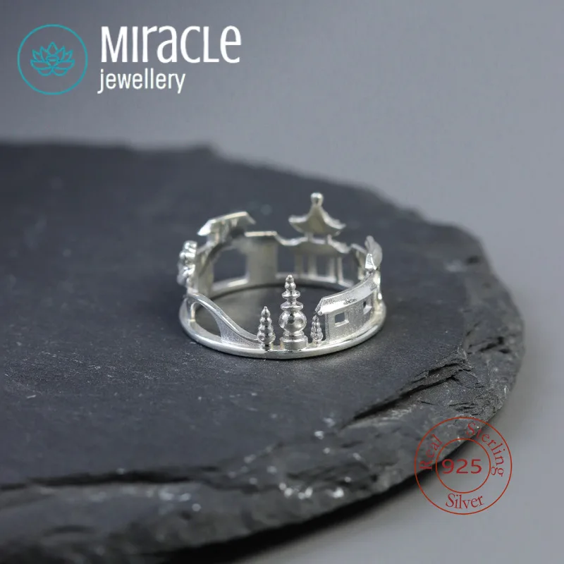 Miracle Sterling Silver 925 Original Design Hangzhou - Ten Cities Series Classic Cultural And Creative For Birthday Gift