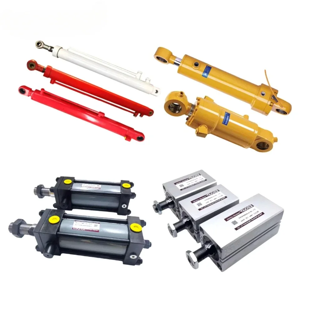 

Double acting hydraulic cylinder hydraulic cylinder for press machines