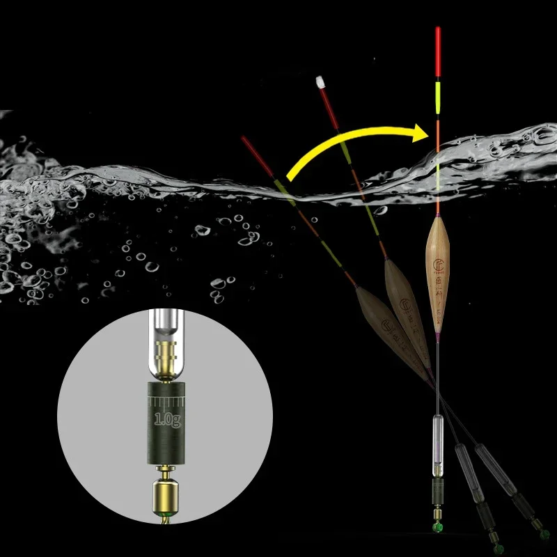 낚시 플로트 레스트 회전 회전 매듭 방지 실리콘 바버 거치대 스토퍼 낚싯줄 커넥터, 낚시 태클