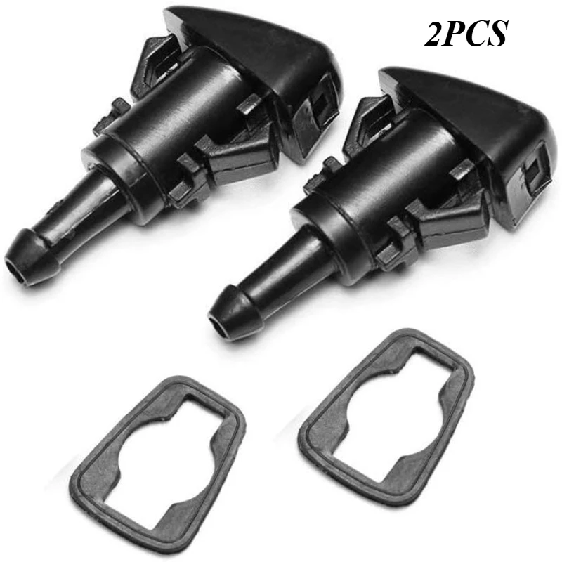2pcs Auto Car Windshield Wiper Spray Jet Washer Nozzle For Chrysler Town & Country 4805742AB For Dodge For RAM 1500 2500 3500