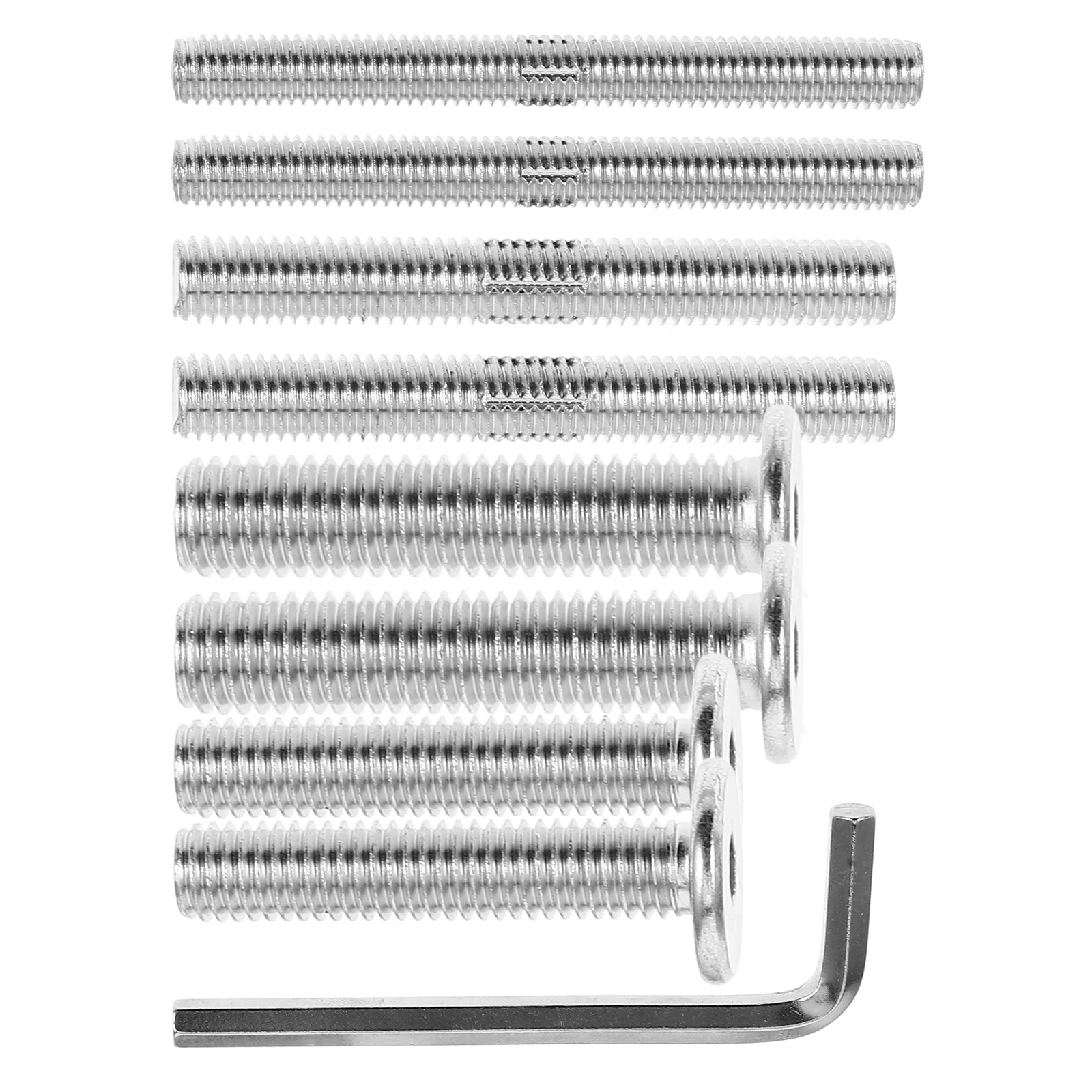 

Bolt Cat Climbing Frame Accessories Double Ended Screws Pet Toy Threaded Flat Bolts Silver Scratching Post Replacement Parts