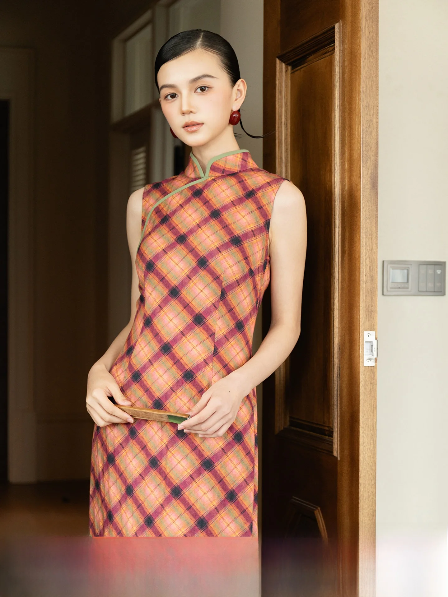 

Новая китайская винтажная блузка BUD с цветочным узором и воротником-стойкой для повседневной носки и офиса