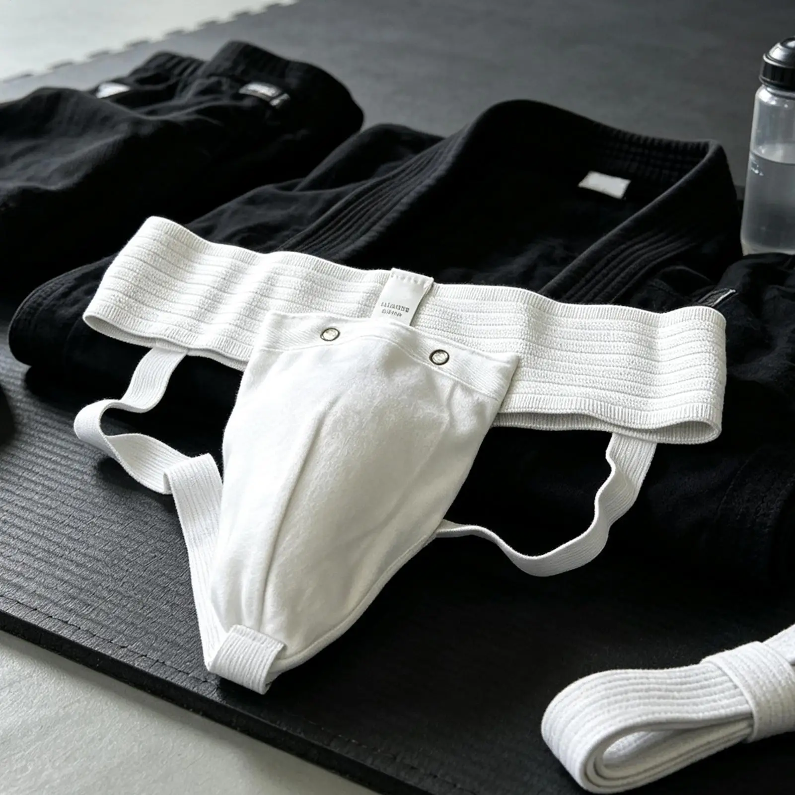 Groin Protector Boxing Elastic Breathable Protector With Removable Pad Boxing Groin Guard For Football Sports Training Safety view 4