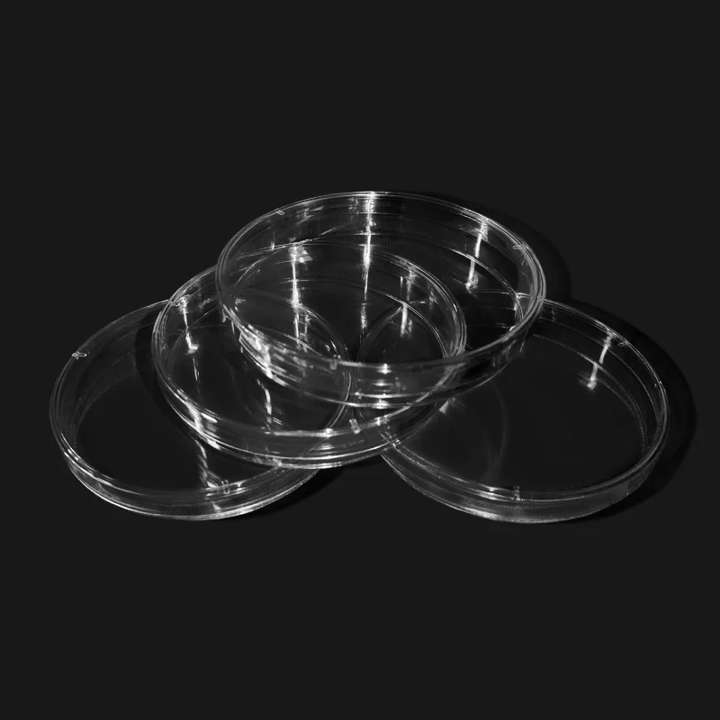 10Pcs 100mm Plastic Petri Dishes For LB Plate Bacterial Yeast Clear Sterile Chemical Instrument Drop Shipping