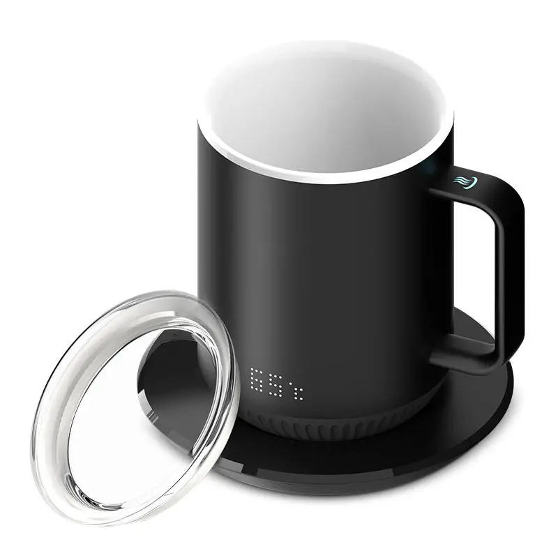 High-end custom logo smart mug application temperature control smart beverage 4 hours battery life heater