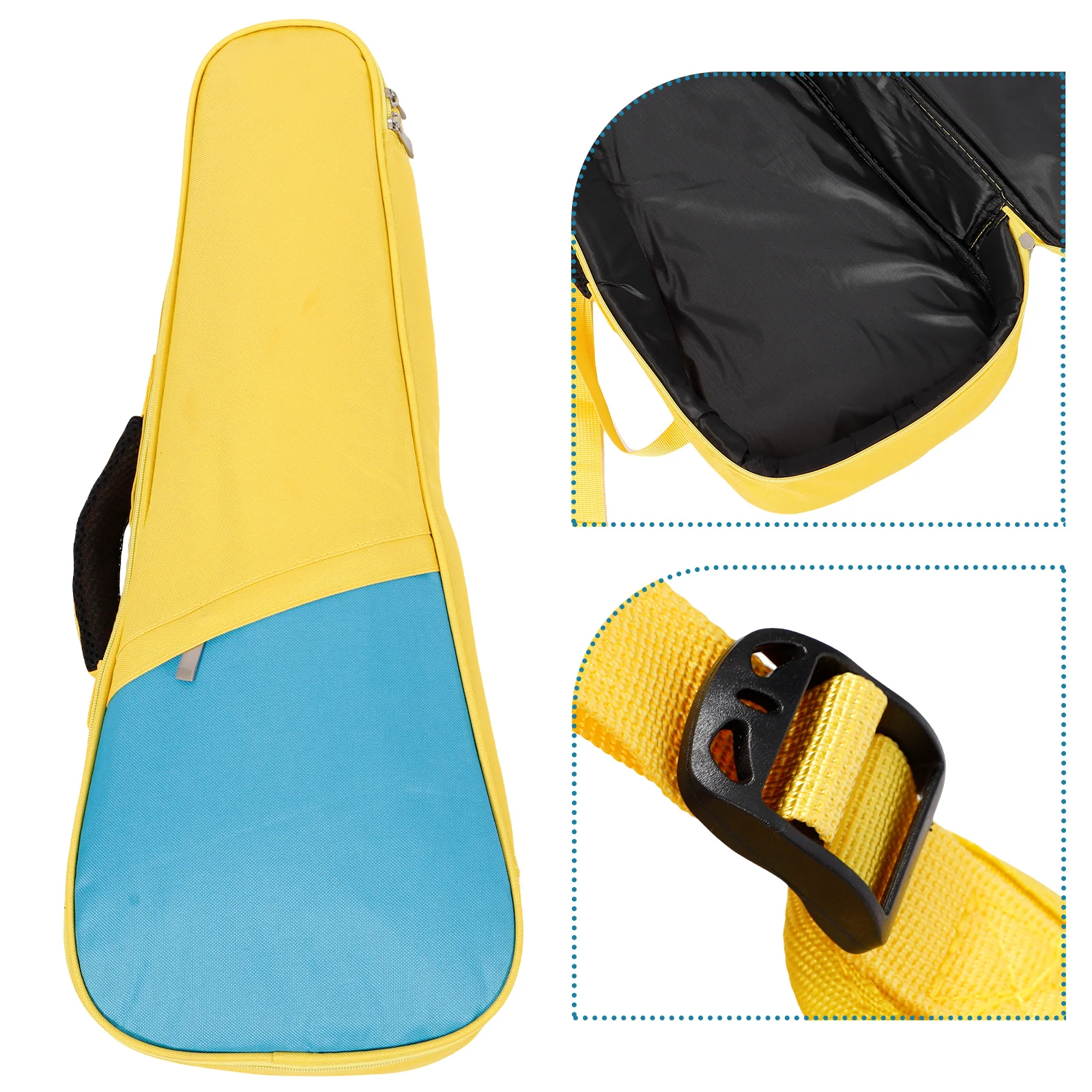 

Ukulele Guitar Accessory Bag Waterproof Padded Carry Case for Cases Storage Concert Size