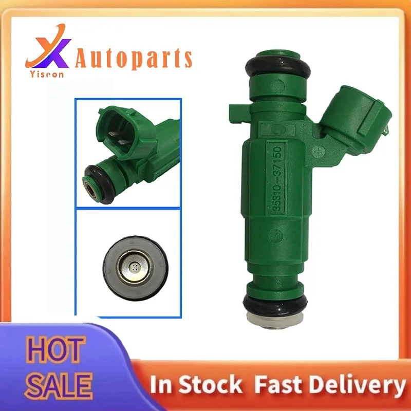 New Fuel Injector For Hyundai Sonato Snata Fe Tiburon Tucson Kia Optima Sportage 2.5 2.7L OEM 3531037150 35310-37150