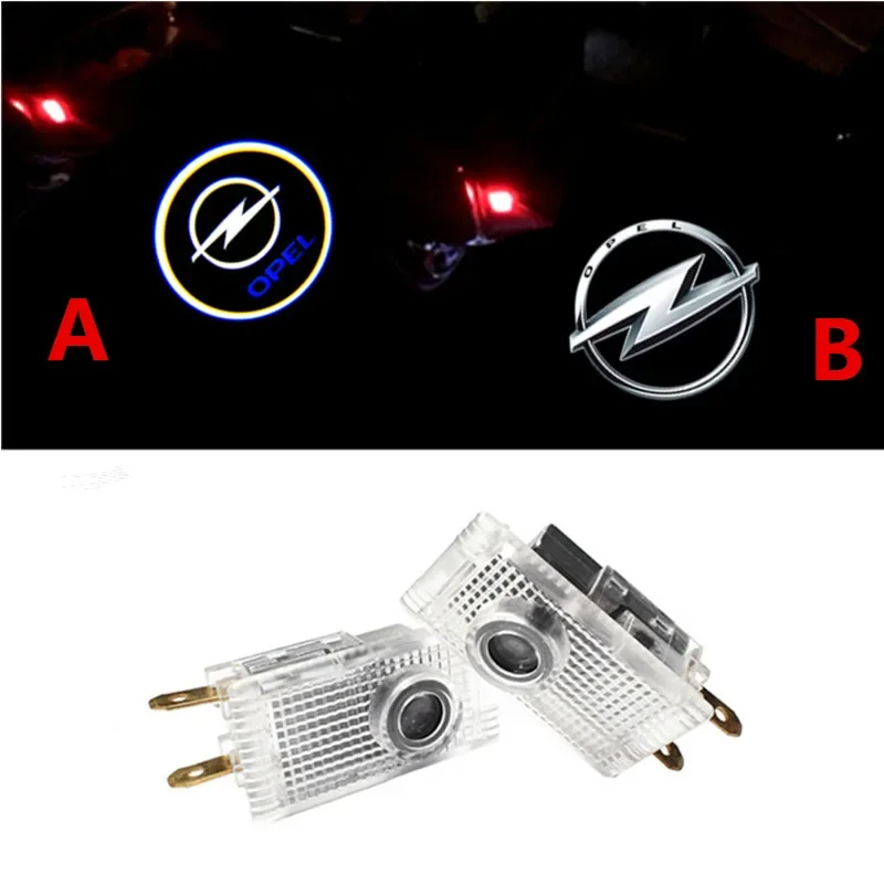 

LED Car Door Welcome Logo Light Laser Projector Ghost Shadow Lamps For Opel Insignia 2009 - 2018 Car Accessories Decoration