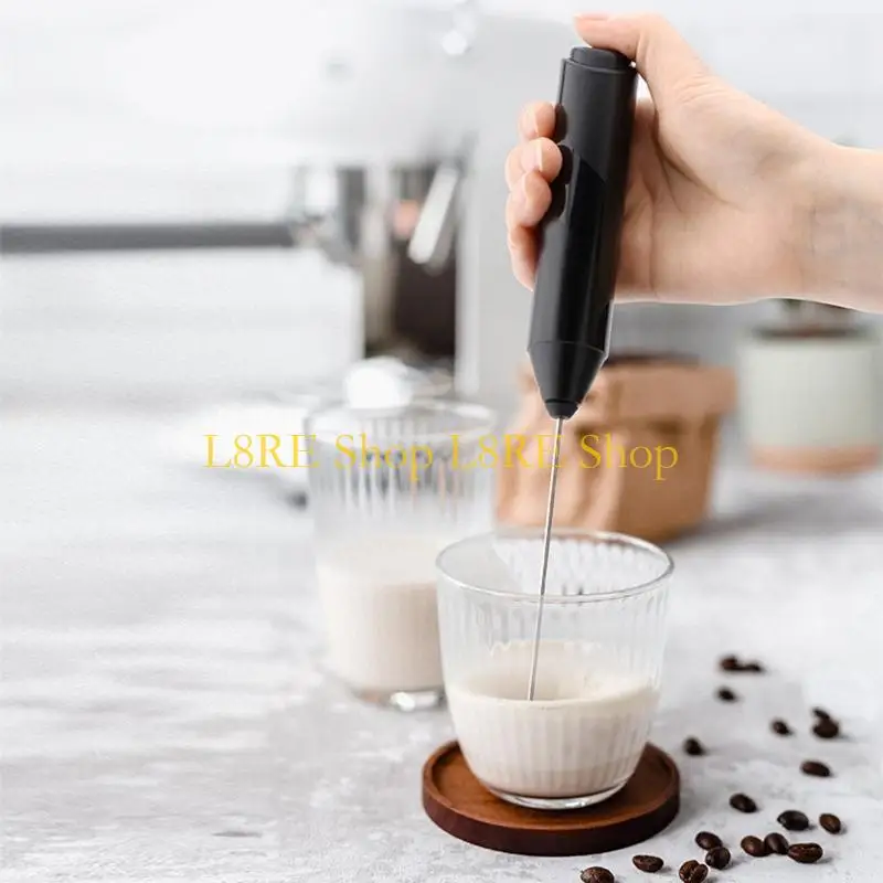 Electric Milk Frother кофейное пена пена висеть микшер яиц -битер мини -портативное молоко